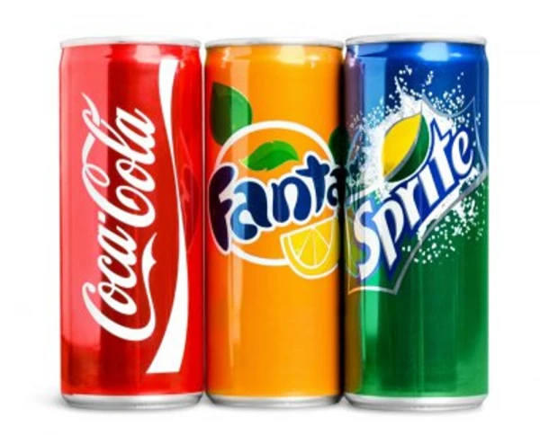 Coca Cola, Sprite, Fanta 0.33